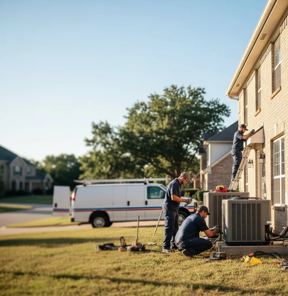 AC Installation in Schofield Barracks, HI